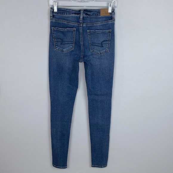 Ae Super Stretch Hi Rise Jegging Jeans 4 - Picture 5 of 11